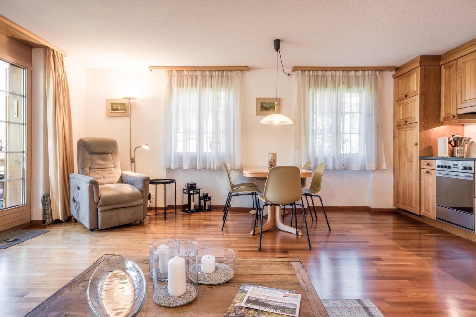 Apartment St. Louis 2.5 - Griwarent Ag Grindelwald Exteriér fotografie
